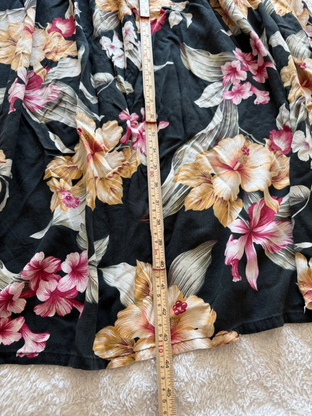 Aloha Hut Sleeveless Floral Maxi Dress with Pink & Yellow Blooms